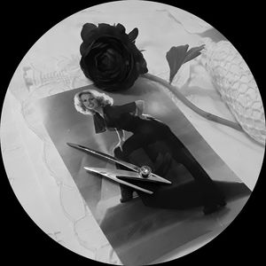 VINTAGE .925 SOLID STERLING J&M DESIGNER CZ PIN